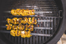 Load image into Gallery viewer, Hand Forged Broad Skewers x 4
