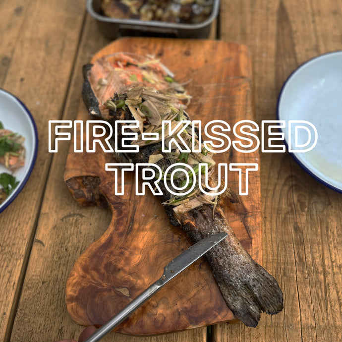 VIDEO: FIRE-KISSED TROUT: SIZZLE AND SMOKE WITH THE AP FLAMBADOU